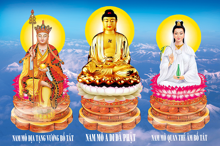 Tranh tam thế Phật